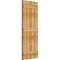 Ekena Millwork Joined Board-n-Batten Shutters, Rough Sawn Western Red Cedar, 21 1/2W x 55H, PR RBJ06S21X055RWR - alternate 2